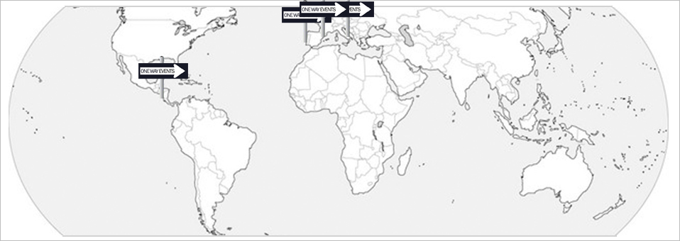 one way events en el mundo